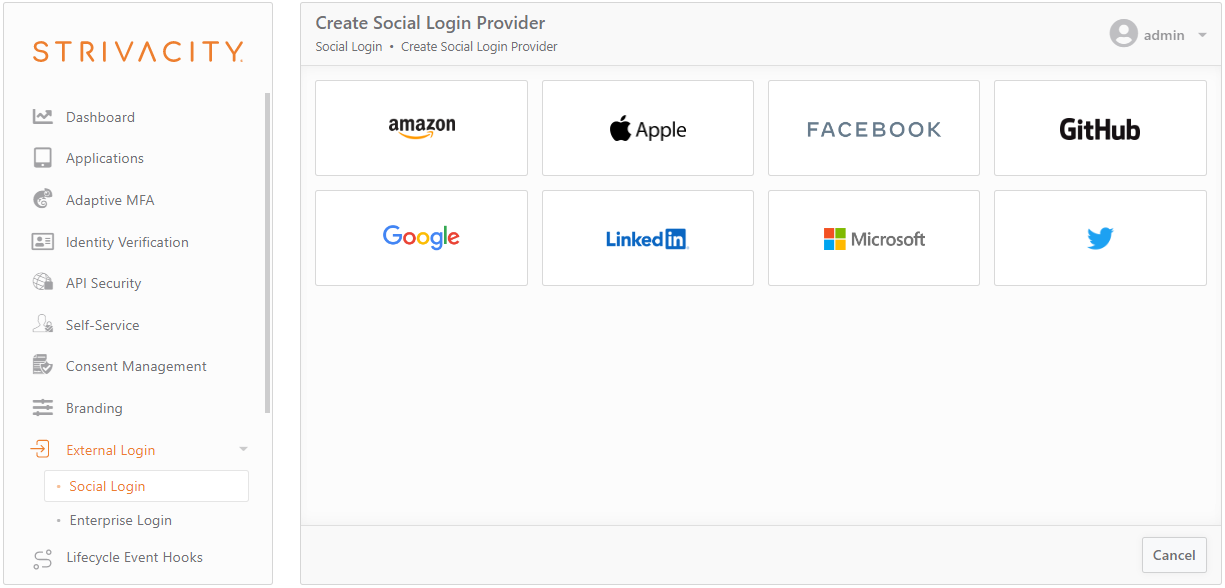 Easy-to-add social login providers